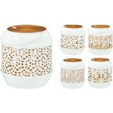 NAMIZNI OKRASEK EH LANTERNA BELA ZA ČAJNO BELA S SORTIRANIMI VZORCI