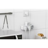 NAMIZNI RAZDELILEC TESSAN 323X-C 3X VTIČNICA, 2X USB-A, 1X USB-C, 15 CM KABEL