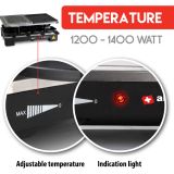 NAMIZNI ŽAR ALPINA GRILL RACLETTE ELEKTRIČNI 1200W