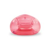 NAPIHLJIVA BLAZINA INTEX SEDEŽNA VREČA BEANLESS PROZORNO ROZA