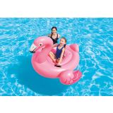 NAPIHLJIVA IGRAČA INTEX FLAMINGO RIDE ON, ROZA 178X135 CM