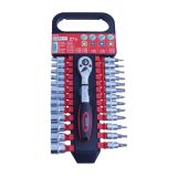 GARNITURA NASADNIH KLJUČEV 1/4" CONMETALL 4-14 MM + NASTAVKI 27 DELNA