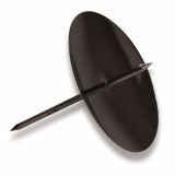 NAMIZNA DEKORACIJA R+W NASTAVEK ZA SVEČO ĆRNI4/1 FI 50 MM