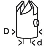 GREZILO ZA LES BOSCH NATIČNO GREZILO 6X16 MM ZA SPIRALNE SVEDRE ZA LES