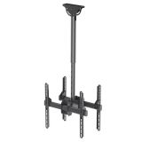 STROPNI NOSILEC ZA ZASLON NEOMOUNTS DVOJNI POLNO GIBLJIVI STROPNI NOSILEC 2X 32-60", 2X45 KG, NM-C440DBLACK