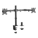 NOSILEC ZA MONITOR NEOMOUNTS GIBLJIVI NOSILEC ZA 2 MONITORJA 10-32", 8KG, FPMA-D550DBLACK