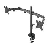 NOSILEC ZA MONITOR NEOMOUNTS GIBLJIVI NOSILEC ZA 2 MONITORJA 10-32", 8KG, FPMA-D550DBLACK