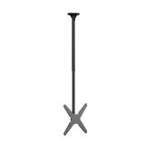 STENSKI NOSILEC ZA ZASLON NEOMOUNTS GIBLJIVI STROPNI NOSILEC ZA ZASLON 32-75", 50 KG, FPMA-C340BLACK