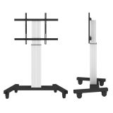 MOBILNO STOJALO ZA ZASLON NEOMOUNTS 42-100" 130 KG, MOTORIZIRANO, PLASMA-M2250SILVER