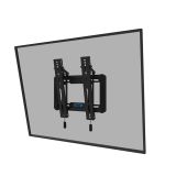 STENSKI NOSILEC ZA ZASLON NEOMOUNTS NAGIBNI 24-55" 45KG, WL35-550BL12