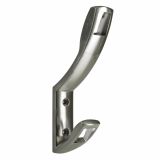 KOVINSKA OBEŠALNA KLJUKA HETTICH DIY NERJAVNA, DVE KLJUKI