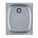 NERJAVNO POMIVALNO KORITO ALVEUS BASIC 10 FI 114, LEINEN 380X440 MM