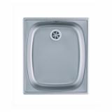 NERJAVNO POMIVALNO KORITO ALVEUS BASIC 10 FI 90, SATIN 380X440 MM