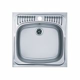 NERJAVNO POMIVALNO KORITO ALVEUS BASIC 130, SATIN 465X465 MM