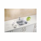 NERJAVNO POMIVALNO KORITO ALVEUS BASIC 130, SATIN 465X465 MM