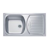 NERJAVNO POMIVALNO KORITO ALVEUS BASIC 150, LEINEN 780X450 MM LUX