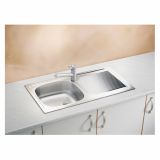 NERJAVNO POMIVALNO KORITO ALVEUS BASIC 60, SATIN 860X435 MM