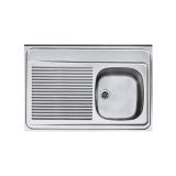 NERJAVNO POMIVALNO KORITO ALVEUS CLASSIC 50, NAT 900X600 MM DESNI