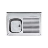 NERJAVNO POMIVALNO KORITO ALVEUS CLASSIC 50, NAT 900X600 MM LEVI