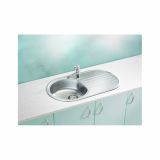 NERJAVNO POMIVALNO KORITO ALVEUS FORM 40, SATIN 832X437 MM