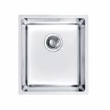 NERJAVNO POMIVALNO KORITO ALVEUS KOMBINO 20, SATIN 380X440 MM