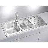 NERJAVNO POMIVALNO KORITO ALVEUS LINE 100, LEINEN 1160X500 MM