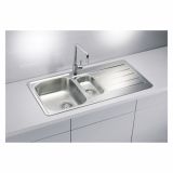 NERJAVNO POMIVALNO KORITO ALVEUS LINE 10, LEINEN 980X500 MM