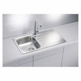 NERJAVNO POMIVALNO KORITO ALVEUS LINE 20, SATIN 860X500 MM