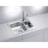 NERJAVNO POMIVALNO KORITO ALVEUS LINE 50, NAT 615X500 MM