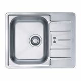 NERJAVNO POMIVALNO KORITO ALVEUS LINE 60, SATIN 615X500 MM