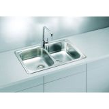 NERJAVNO POMIVALNO KORITO ALVEUS LINE 90, LEINEN 790X500 MM