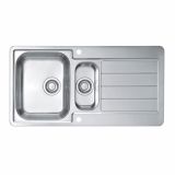 NERJAVNO POMIVALNO KORITO ALVEUS LINE MAXIM 10, SATIN 980X500 MM