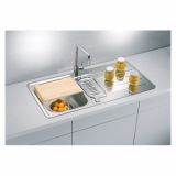 NERJAVNO POMIVALNO KORITO ALVEUS LINE MAXIM 10, SATIN 980X500 MM