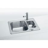 NERJAVNO POMIVALNO KORITO ALVEUS LINE MAXIM 50, SATIN 620X505 MM FS