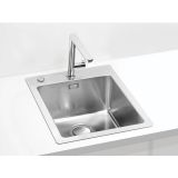 NERJAVNO POMIVALNO KORITO ALVEUS PURE UP 10, SATIN 405X525 MM