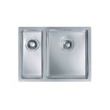 NERJAVNO POMIVALNO KORITO ALVEUS QUADRIX 120 595X450 MM DESNI