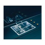 NERJAVNO POMIVALNO KORITO ALVEUS QUADRIX 120 595X450 MM DESNI