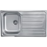 NERJAVNO POMIVALNO KORITO SINK SOLUTION MONZA SET Z ARMATURO