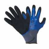 ZAŠČITNE ROKAVICE IDEAL-T NITRIL ČRNE ŠT.8 OIL NFM110