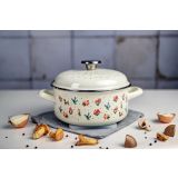 NIZKA KOZICA 16 CM/1,5 L, CVETLIČNE RADOSTI