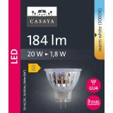 NIZKONAPETOST.LED ŽARNICA CASAYA REFL. MR11 1.8W 38° 184LM 3000K