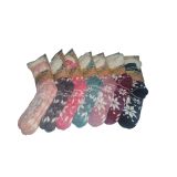 ZIMSKA OBLAČILA NOGAVICE SUPER SOFT ABS STOPALO PROTI ZDRSU