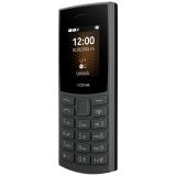 NOKIA 105 TA-1691 (2024) 2ND GEN. TELEFON NA TIPKE DUAL SIM 4G - ČRNA