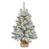 NOVOLETNA JELKA DECORIS 60 CM, ZASNEŽENA LED 20L IMPERIAL MINI