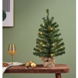 NOVOLETNA JELKA DECORIS 90 CM, ZELENA LED 50L IMPERIAL MINI