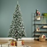 NOVOLETNA JELKA EVERLANDS 150 CM ZASNEŽENA BANSKO PINE