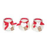 NOVOLETNA SVEČA DIŠEČA V KOZARCU VANILIJA 7X7.5 CM