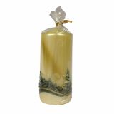 NOVOLETNA SVEČA MULLER ZIMA KREM BARVE