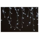 NOVOLETNE LUČKE, ZAVESA, 200 LED LUČK, 20 UTRIPAJOČIH, BELE BARVE