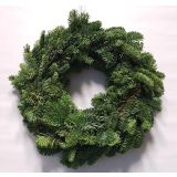 NOVOLETNI IGLAVEC VENČEK IZ SMREČJA 30CM